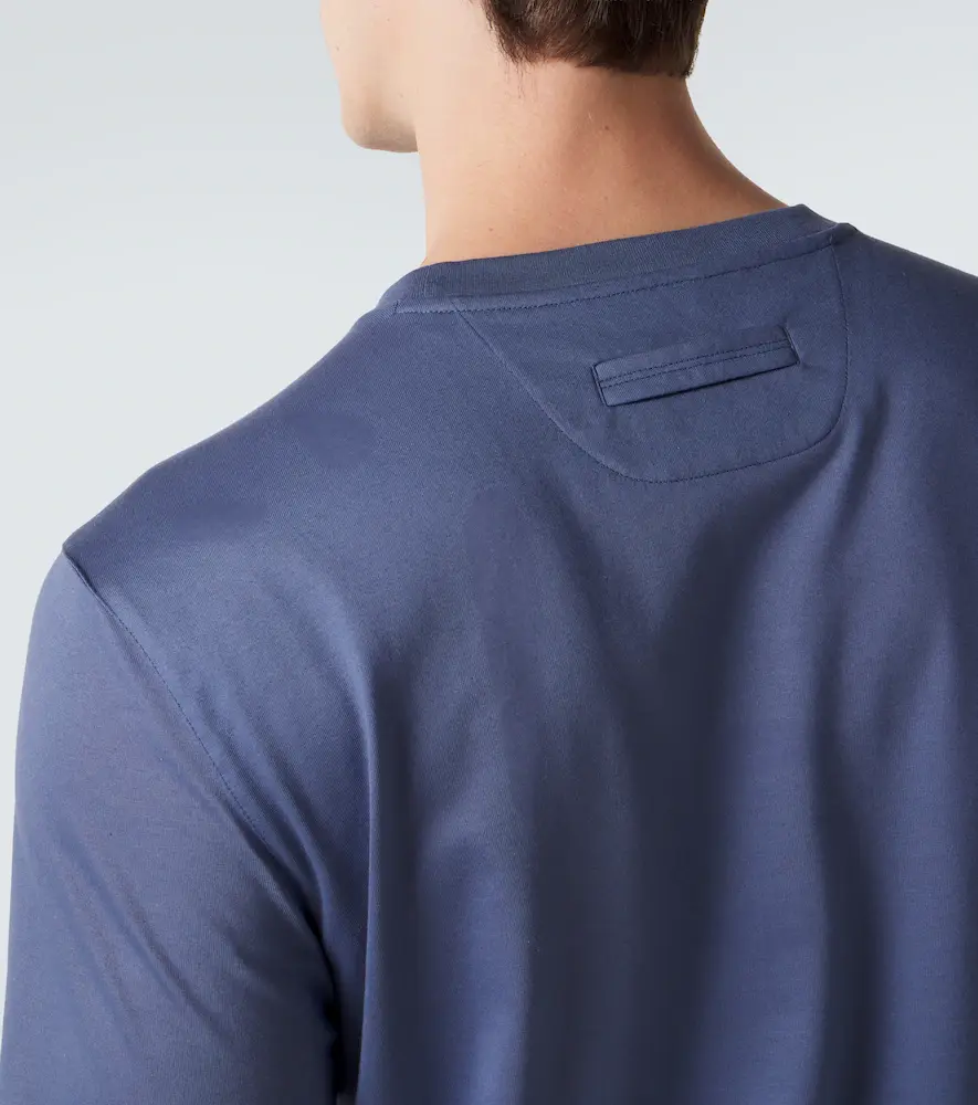 Zegna Cotton jersey T-shirt | Thumbnail 5 Zegna Cotton jersey T-shirt | Thumbnail 5