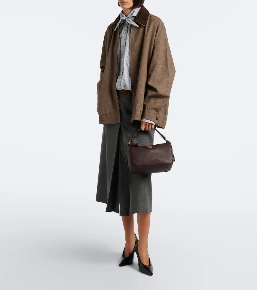 Prada Small leather top-handle bag | Thumbnail 5 Prada Small leather top-handle bag | Thumbnail 5
