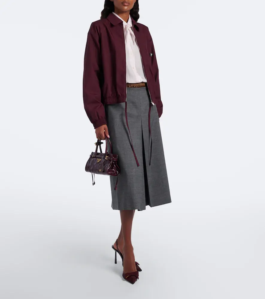 Prada Bonnie Mini leather top-handle bag | Thumbnail 5 Prada Bonnie Mini leather top-handle bag | Thumbnail 5