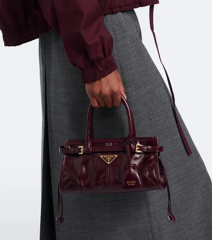 Prada Bonnie Mini leather top-handle bag | Thumbnail 7 Prada Bonnie Mini leather top-handle bag | Thumbnail 7