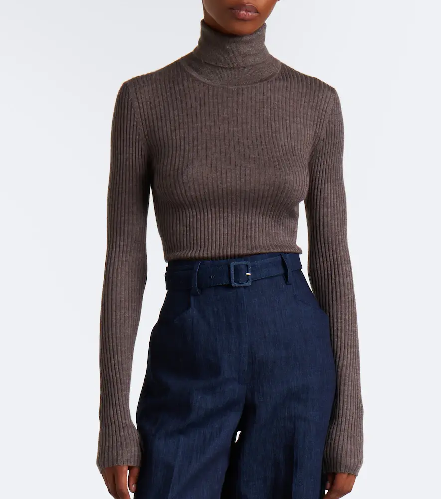 Gabriela Hearst Peppe cashmere and silk turtleneck sweater | Thumbnail 2