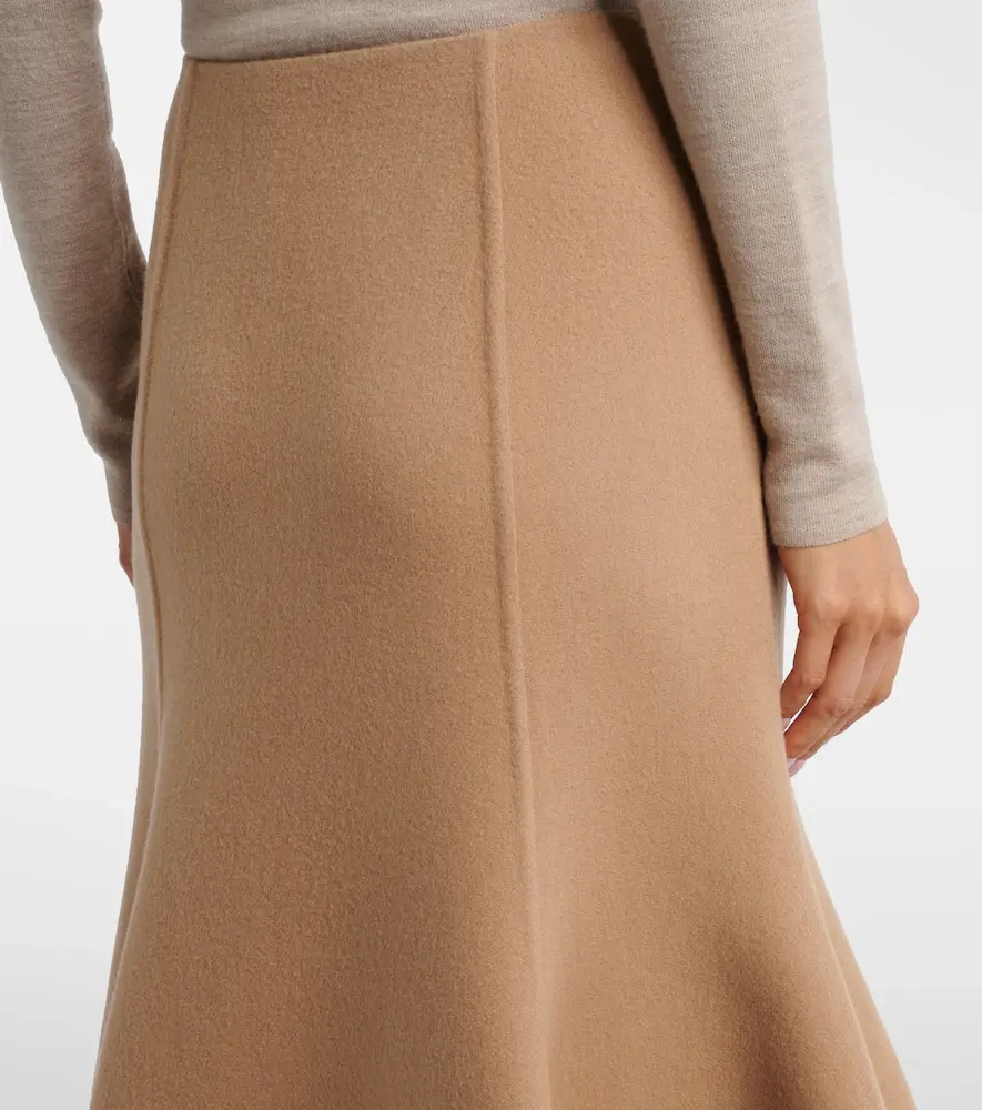 Gabriela Hearst Patterson cashmere midi skirt | Thumbnail 6