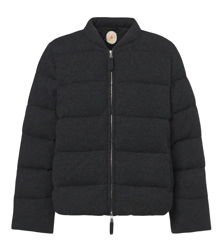 Jardin des Orangers Cashmere down jacket