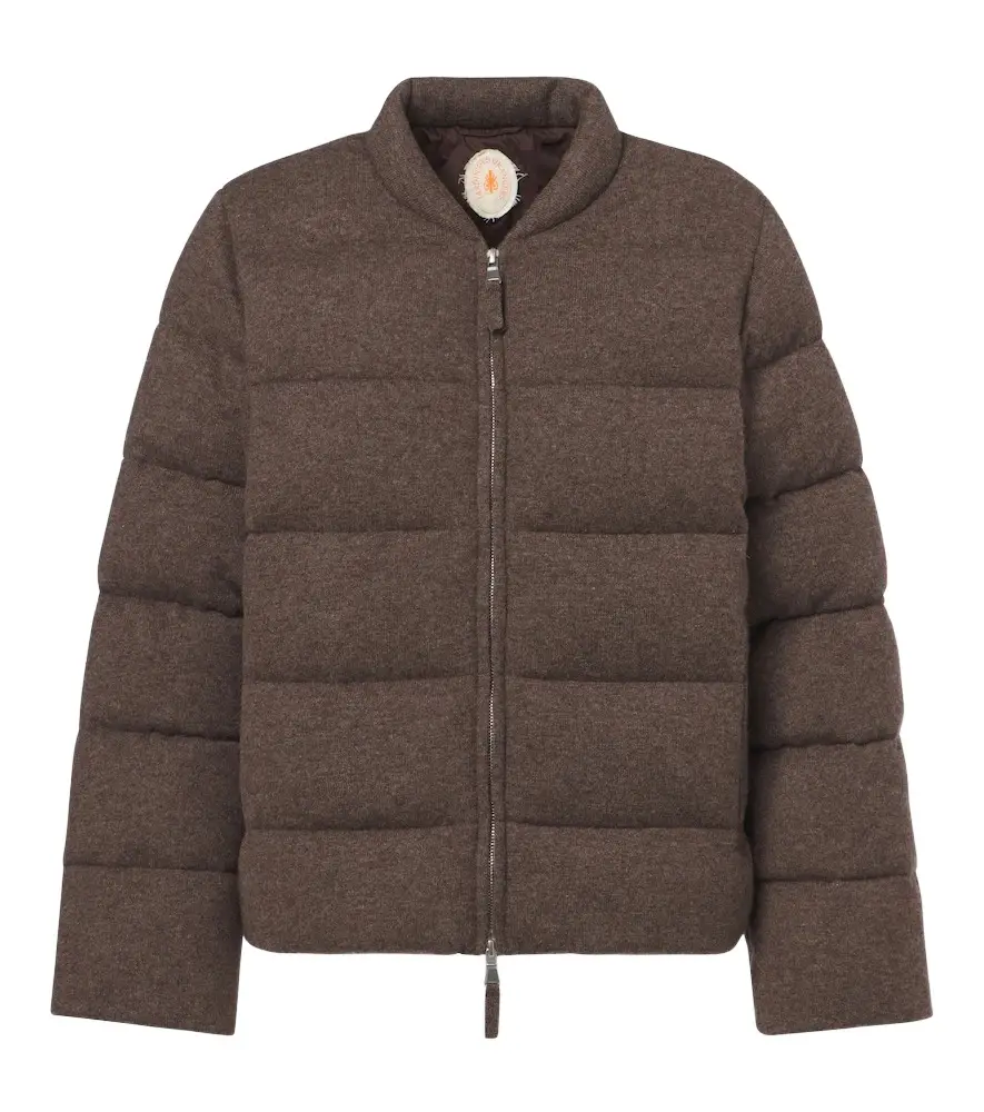 Jardin des Orangers Cashmere down jacket