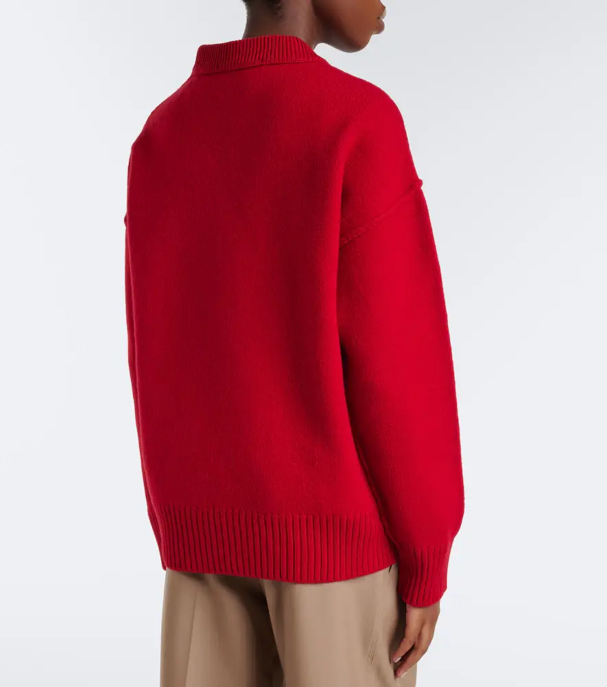 AMI PARIS Ami de Coeur virgin wool sweater | Thumbnail 4 AMI PARIS Ami de Coeur virgin wool sweater | Thumbnail 4