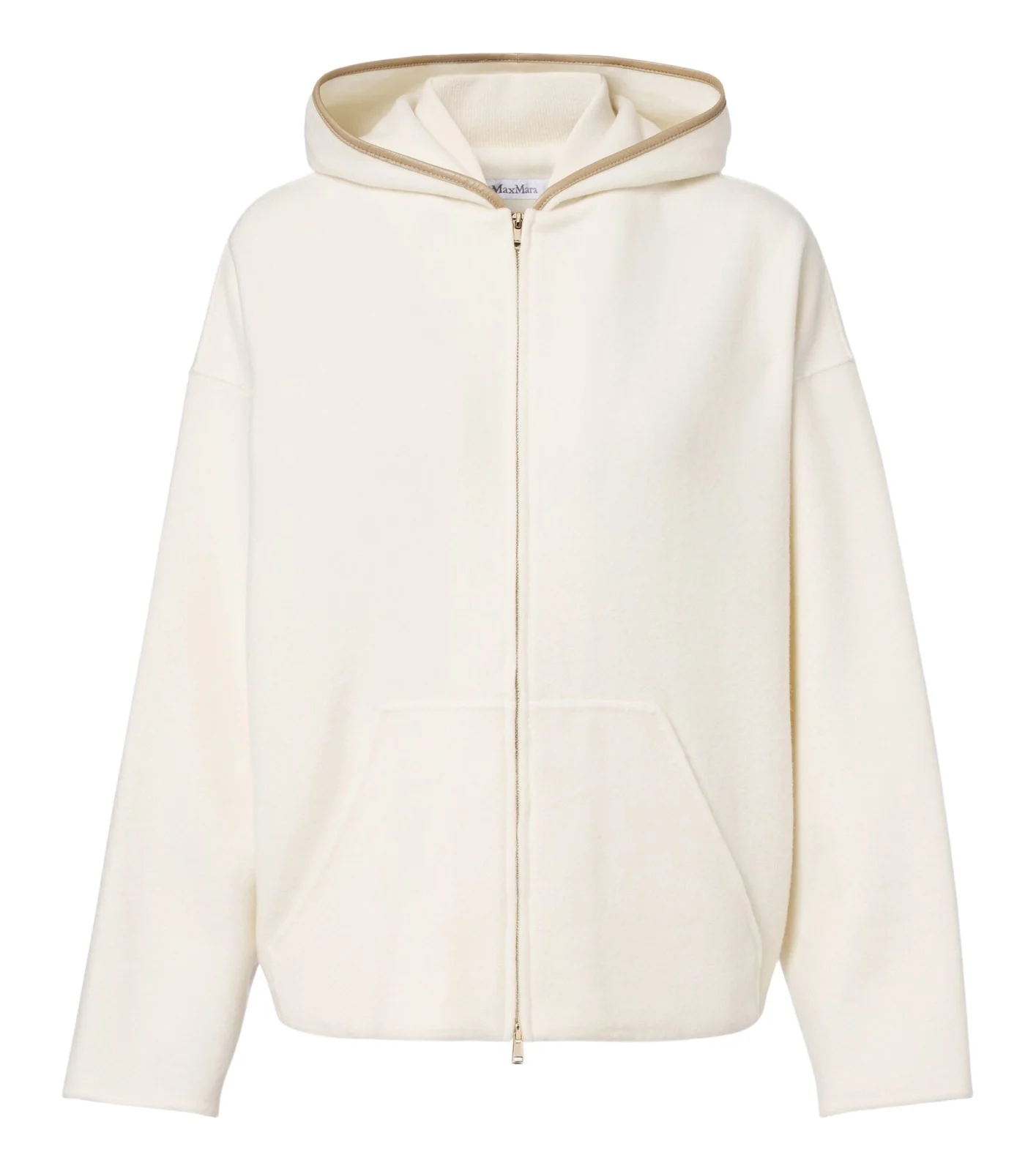 Max Mara Wool and cashmere-blend hoodie