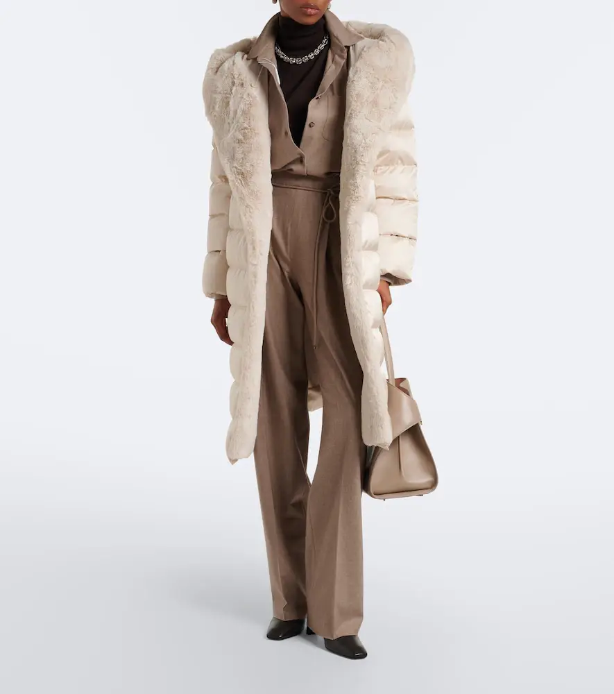 Max Mara Belted hooded puffer coat | Thumbnail 7 Max Mara Belted hooded puffer coat | Thumbnail 7