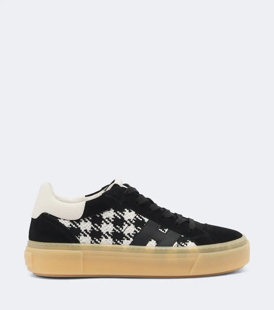 Hogan Crosswind suede-trimmed sneakers | Thumbnail 2 Hogan Crosswind suede-trimmed sneakers | Thumbnail 2