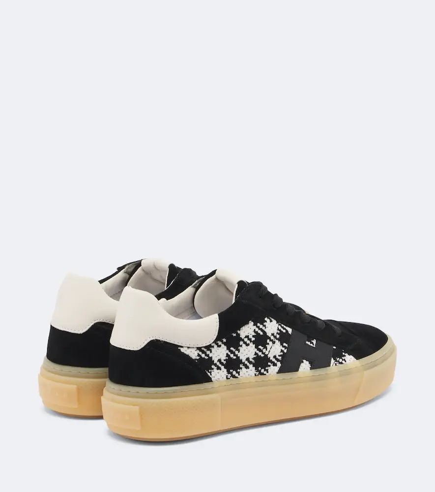 Hogan Crosswind suede-trimmed sneakers | Thumbnail 3 Hogan Crosswind suede-trimmed sneakers | Thumbnail 3