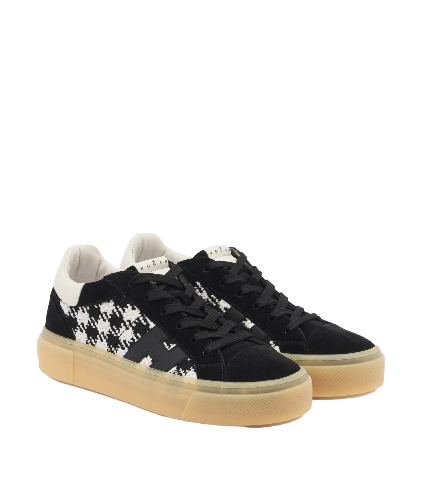 Crosswind suede-trimmed sneakers Crosswind suede-trimmed sneakers