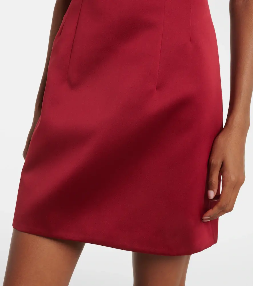 Emilia Wickstead Einna satin minidress | Thumbnail 3