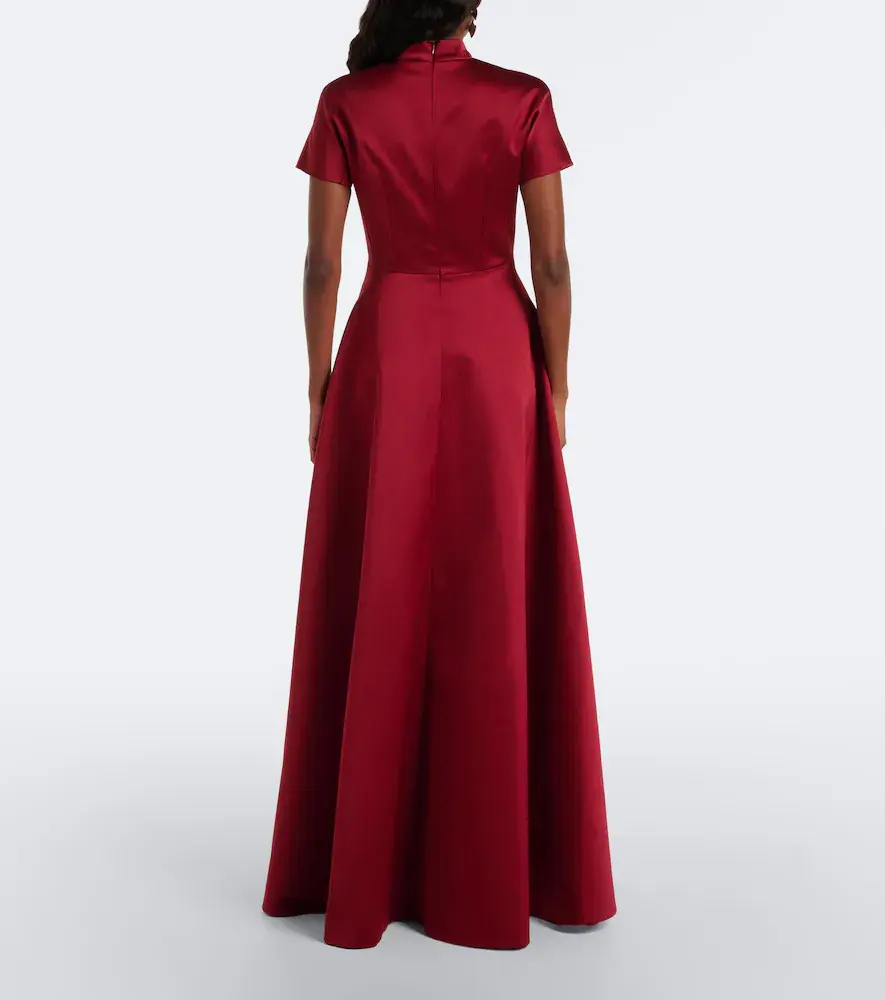 Emilia Wickstead Malinda satin gown | Thumbnail 2 Emilia Wickstead Malinda satin gown | Thumbnail 2