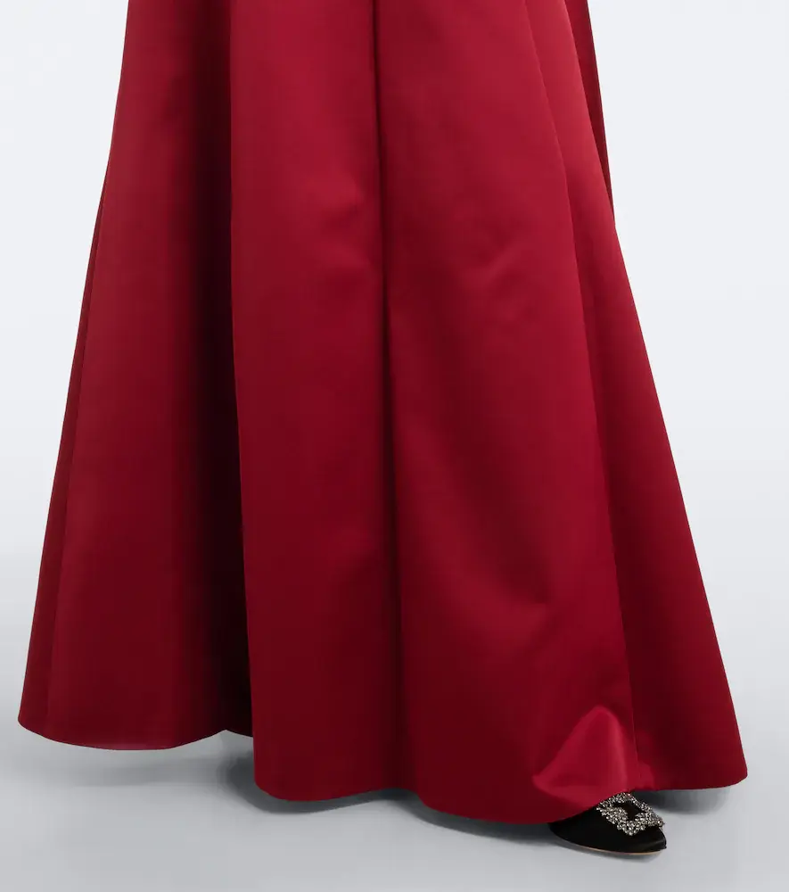 Emilia Wickstead Malinda satin gown | Thumbnail 5 Emilia Wickstead Malinda satin gown | Thumbnail 5