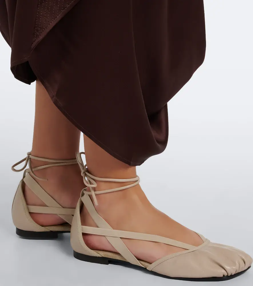 Lemaire Pedille leather ballet flats | Thumbnail 5