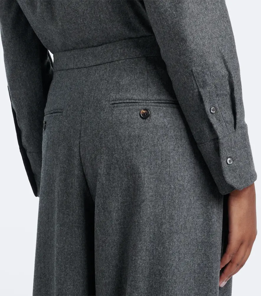 'S Max Mara 'S Max Mara Pleated wool wide-leg pants | Thumbnail 2 'S Max Mara 'S Max Mara Pleated wool wide-leg pants | Thumbnail 2