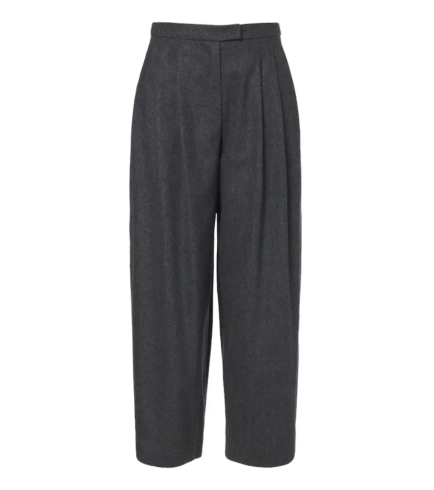 'S Max Mara 'S Max Mara Pleated wool wide-leg pants