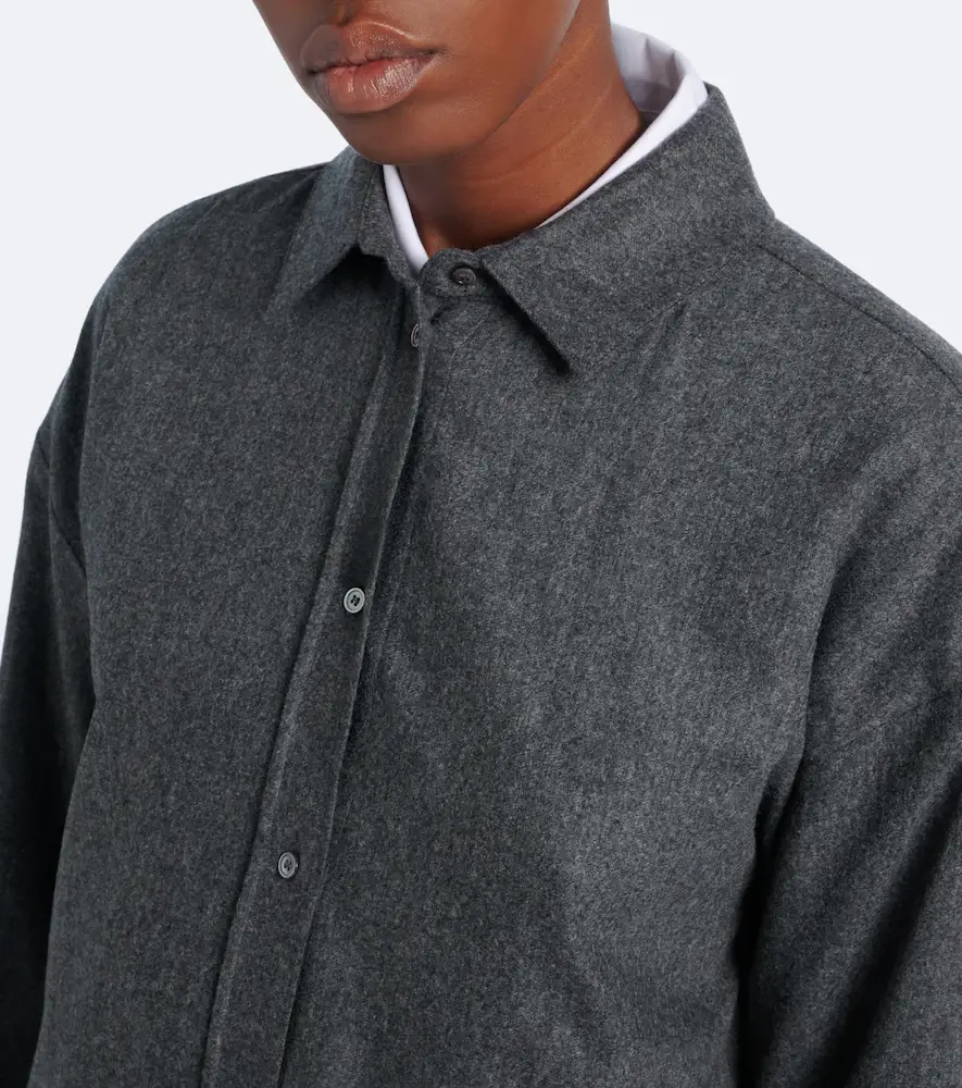 'S Max Mara 'S Max Mara Wool flannel shirt | Thumbnail 2