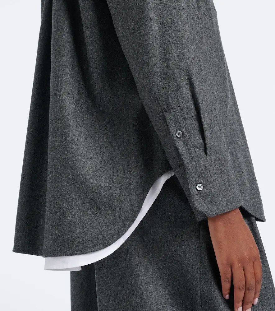 'S Max Mara 'S Max Mara Wool flannel shirt | Thumbnail 3