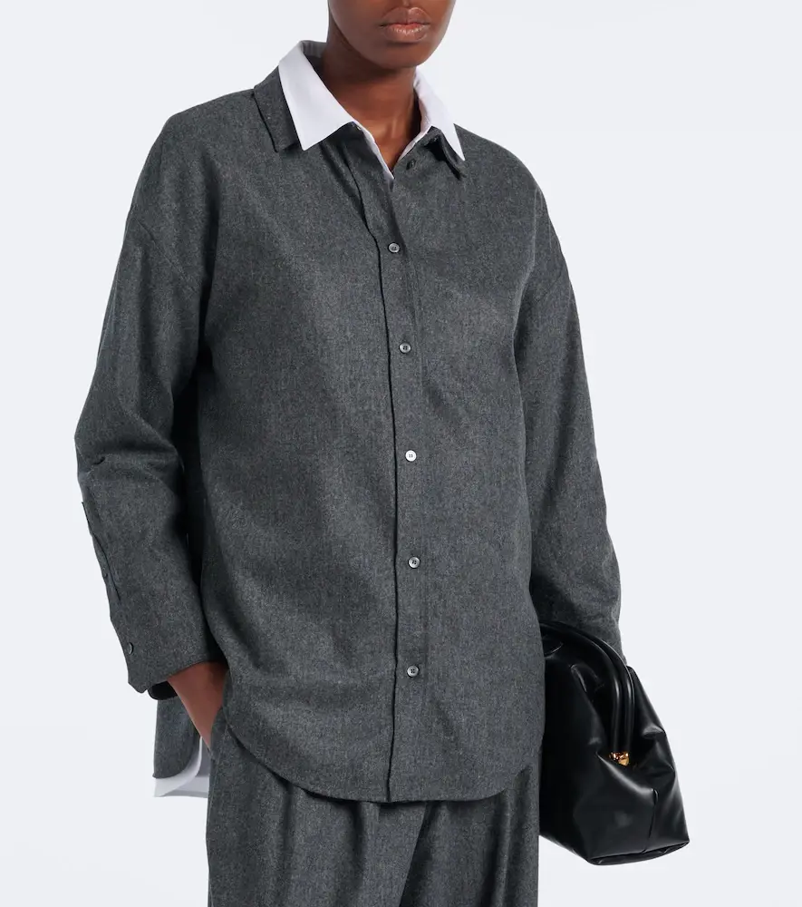 'S Max Mara 'S Max Mara Wool flannel shirt | Thumbnail 5