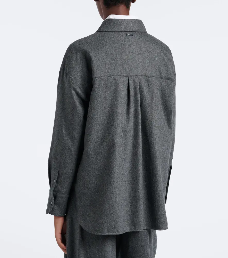 'S Max Mara 'S Max Mara Wool flannel shirt | Thumbnail 6