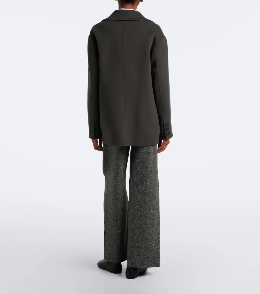 'S Max Mara 'S Max Mara Wool and silk-blend flannel wide-leg pants | Thumbnail 6 'S Max Mara 'S Max Mara Wool and silk-blend flannel wide-leg pants | Thumbnail 6