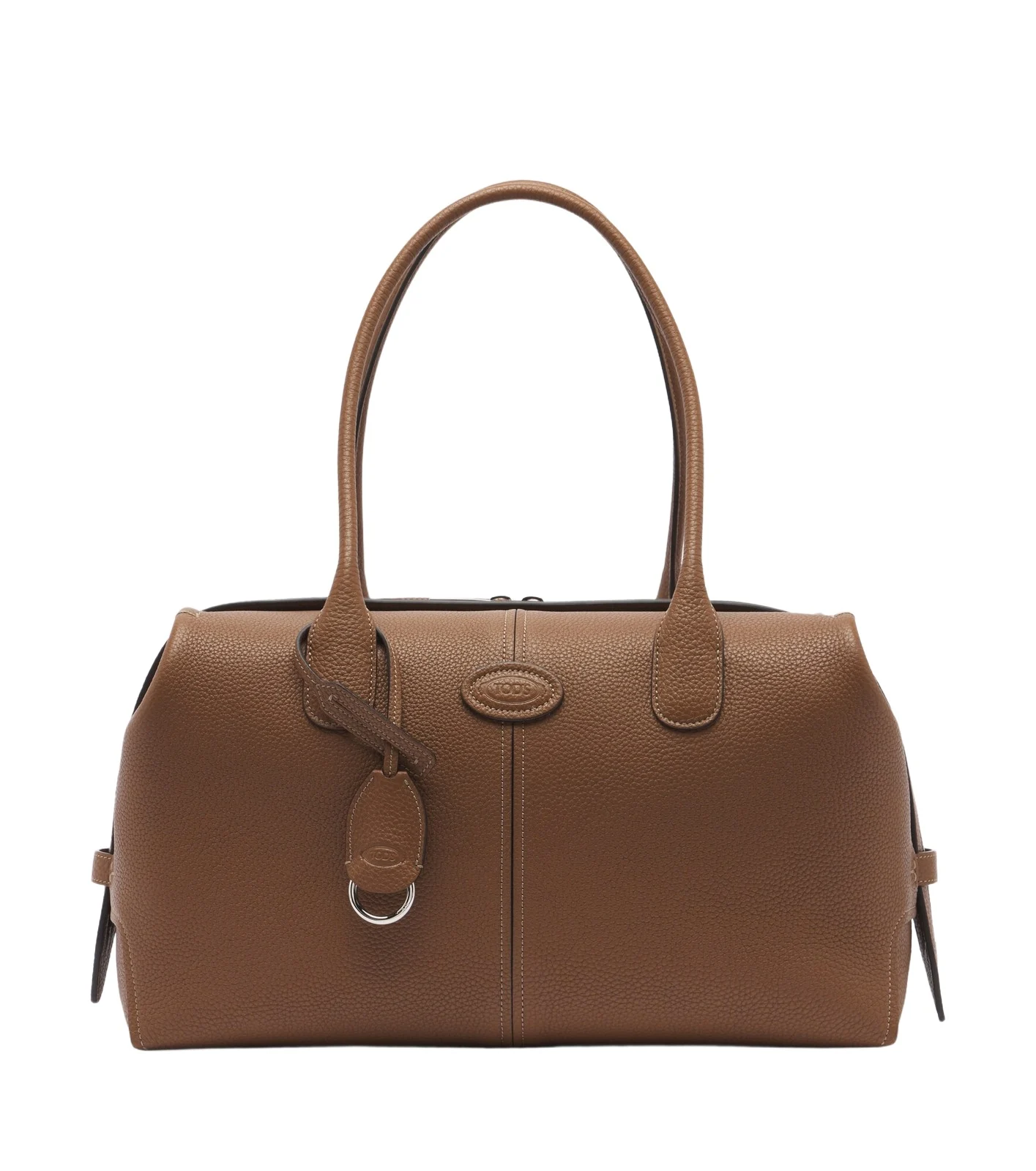 Large leather bowling bag