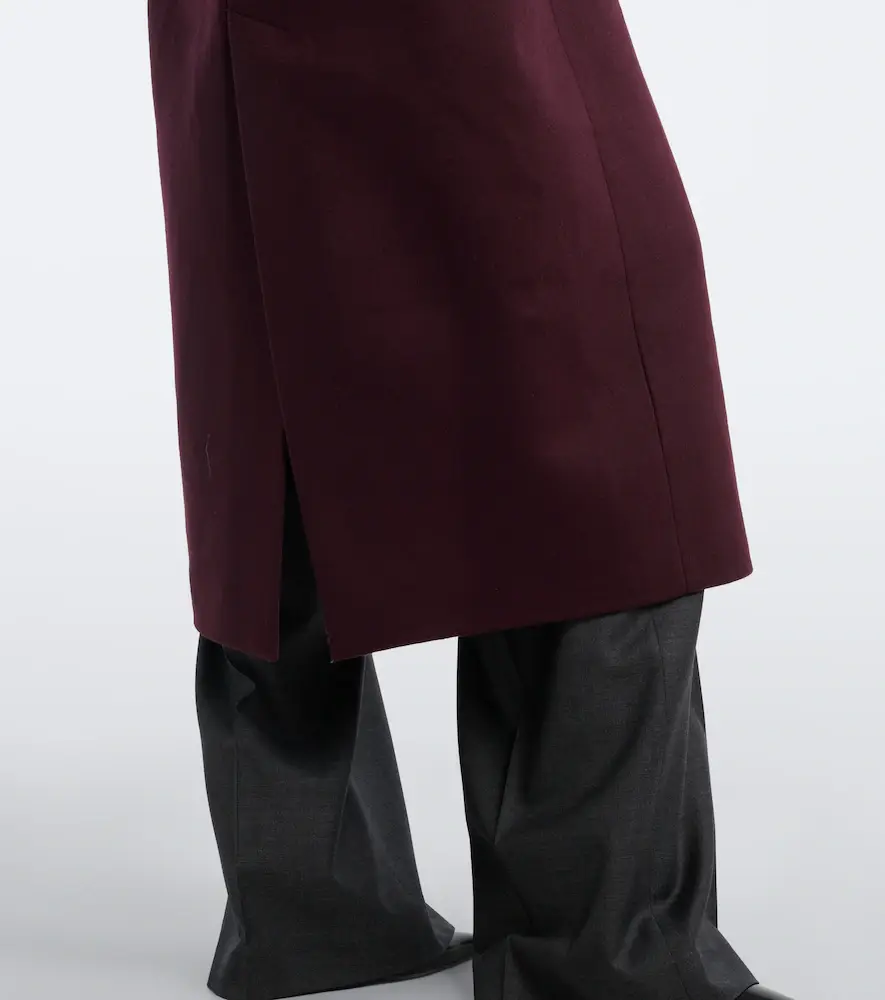 The Frankie Shop Brea single-breasted wool-blend coat | Thumbnail 2 The Frankie Shop Brea single-breasted wool-blend coat | Thumbnail 2