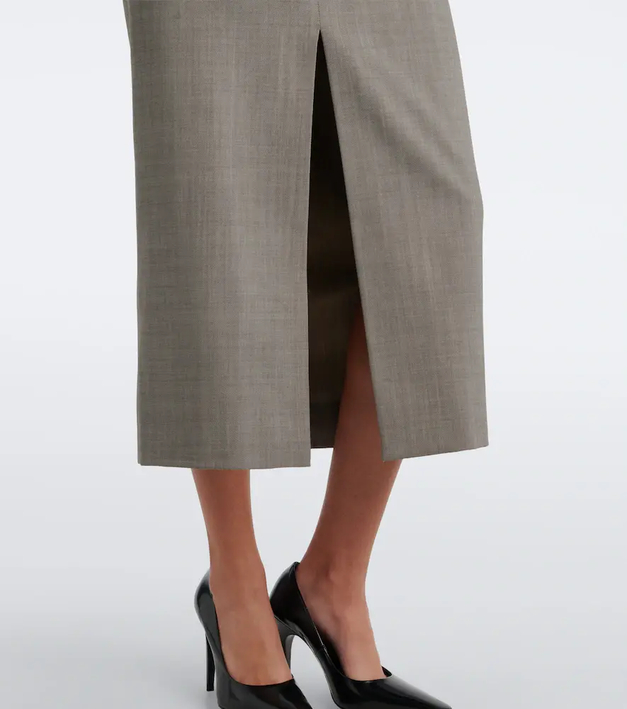 The Frankie Shop Maybelle wool pencil skirt | Thumbnail 5