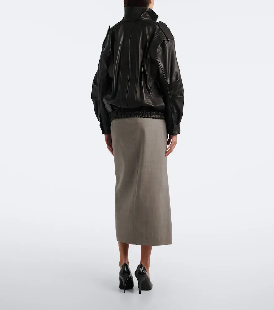 The Frankie Shop Maybelle wool pencil skirt | Thumbnail 6
