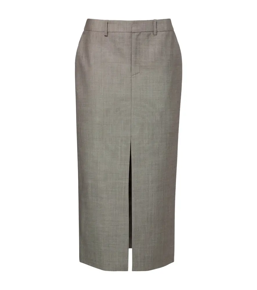 The Frankie Shop Maybelle wool pencil skirt