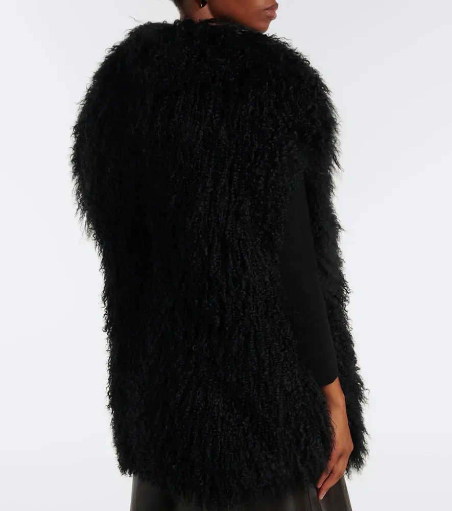 Yves Salomon Shearling vest | Thumbnail 4 Yves Salomon Shearling vest | Thumbnail 4