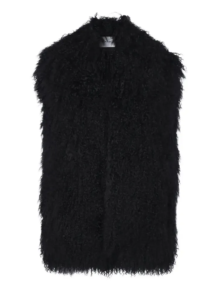 Shearling vest