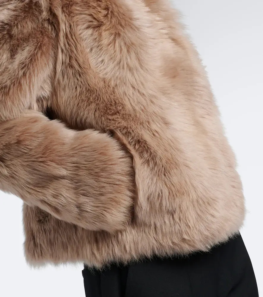 Yves Salomon Shearling jacket | Thumbnail 2 Yves Salomon Shearling jacket | Thumbnail 2