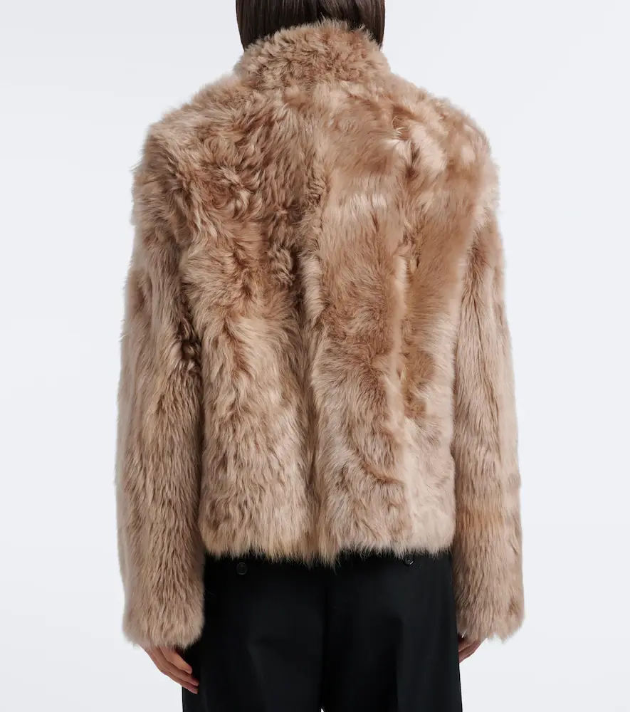 Yves Salomon Shearling jacket | Thumbnail 4 Yves Salomon Shearling jacket | Thumbnail 4