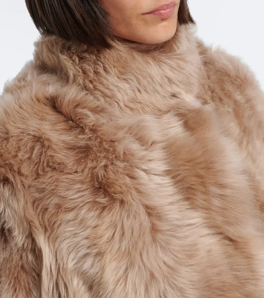 Yves Salomon Shearling jacket | Thumbnail 6 Yves Salomon Shearling jacket | Thumbnail 6