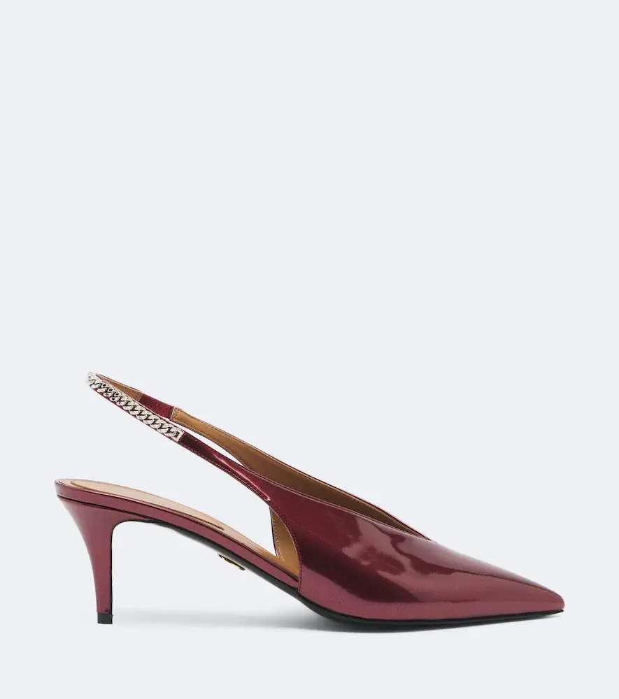 Stella McCartney Falabella slingback pumps | Thumbnail 3 Stella McCartney Falabella slingback pumps | Thumbnail 3
