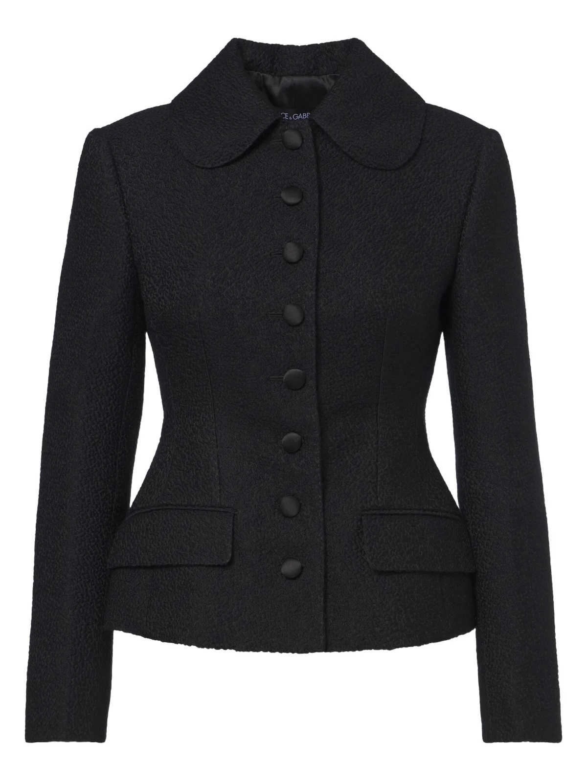 Dolce & Gabbana Single-breasted wool and silk-blend blazer