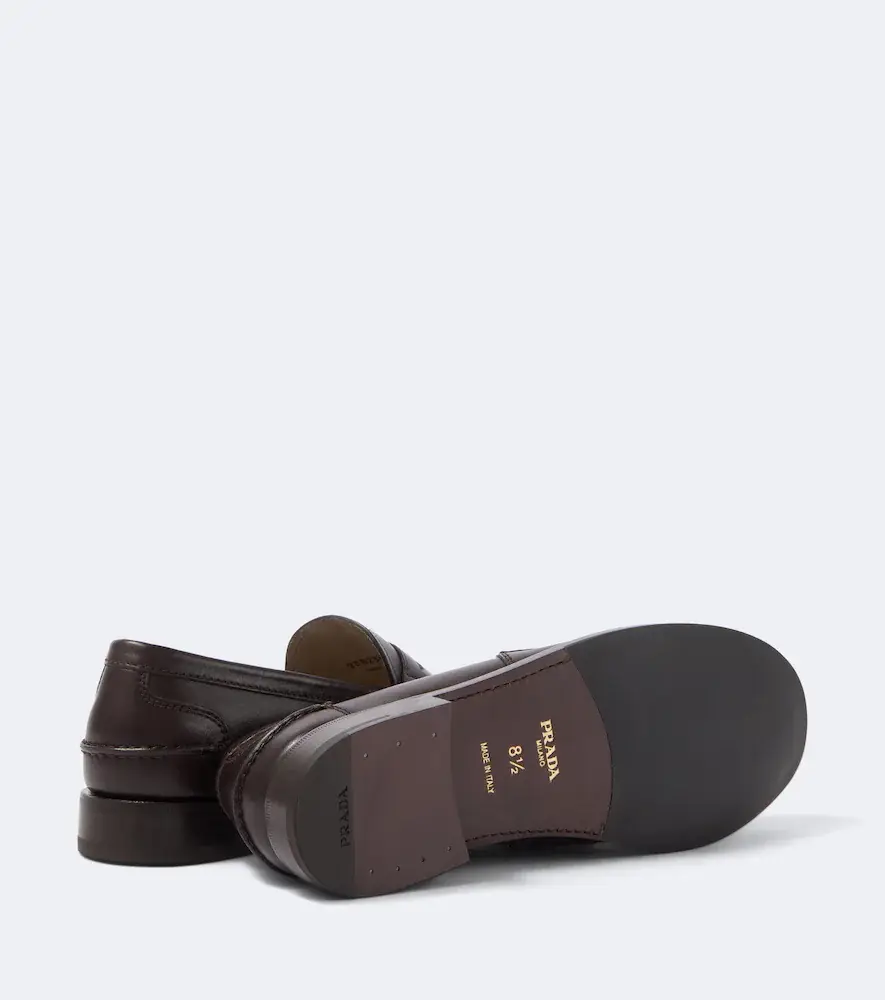 Prada Leather penny loafers | Thumbnail 3 Prada Leather penny loafers | Thumbnail 3