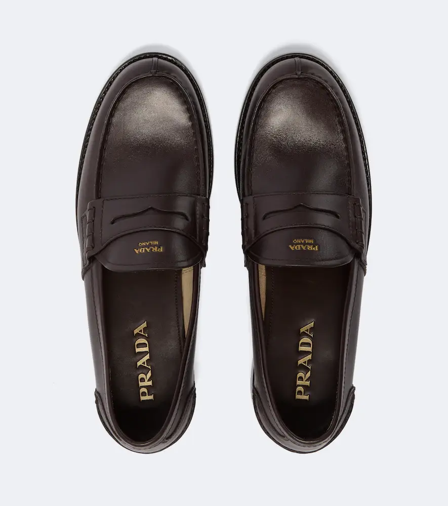 Prada Leather penny loafers | Thumbnail 4 Prada Leather penny loafers | Thumbnail 4