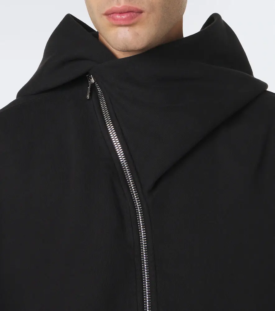 Rick Owens DRKSHDW Mountain cotton zip-up hoodie | Thumbnail 4 Rick Owens DRKSHDW Mountain cotton zip-up hoodie | Thumbnail 4