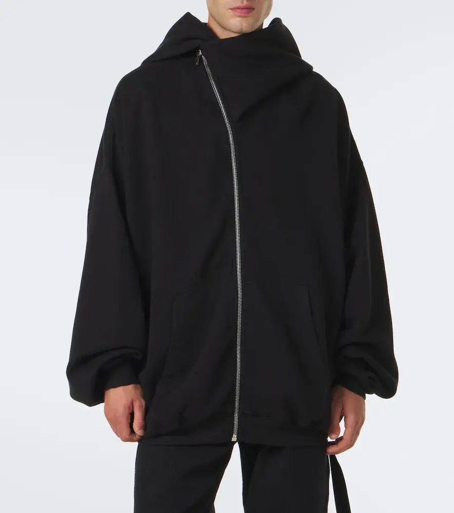 Rick Owens DRKSHDW Mountain cotton zip-up hoodie | Thumbnail 7 Rick Owens DRKSHDW Mountain cotton zip-up hoodie | Thumbnail 7