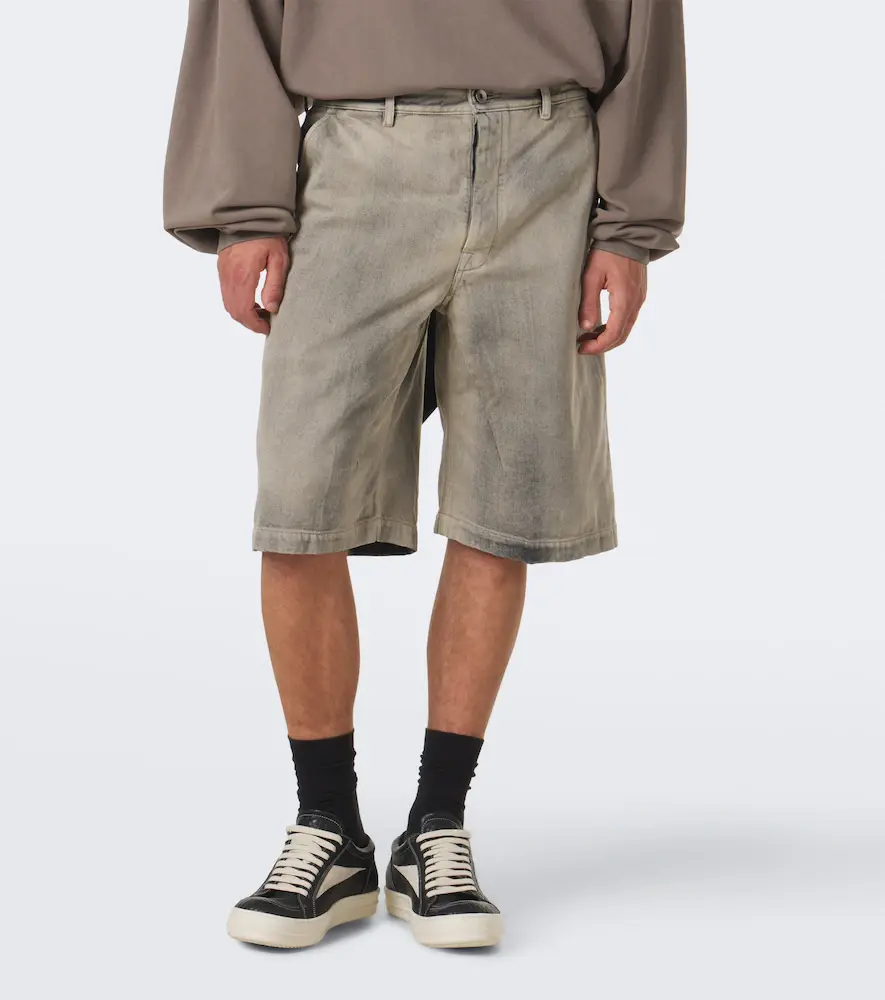 Rick Owens DRKSHDW Work denim shorts | Thumbnail 2 Rick Owens DRKSHDW Work denim shorts | Thumbnail 2