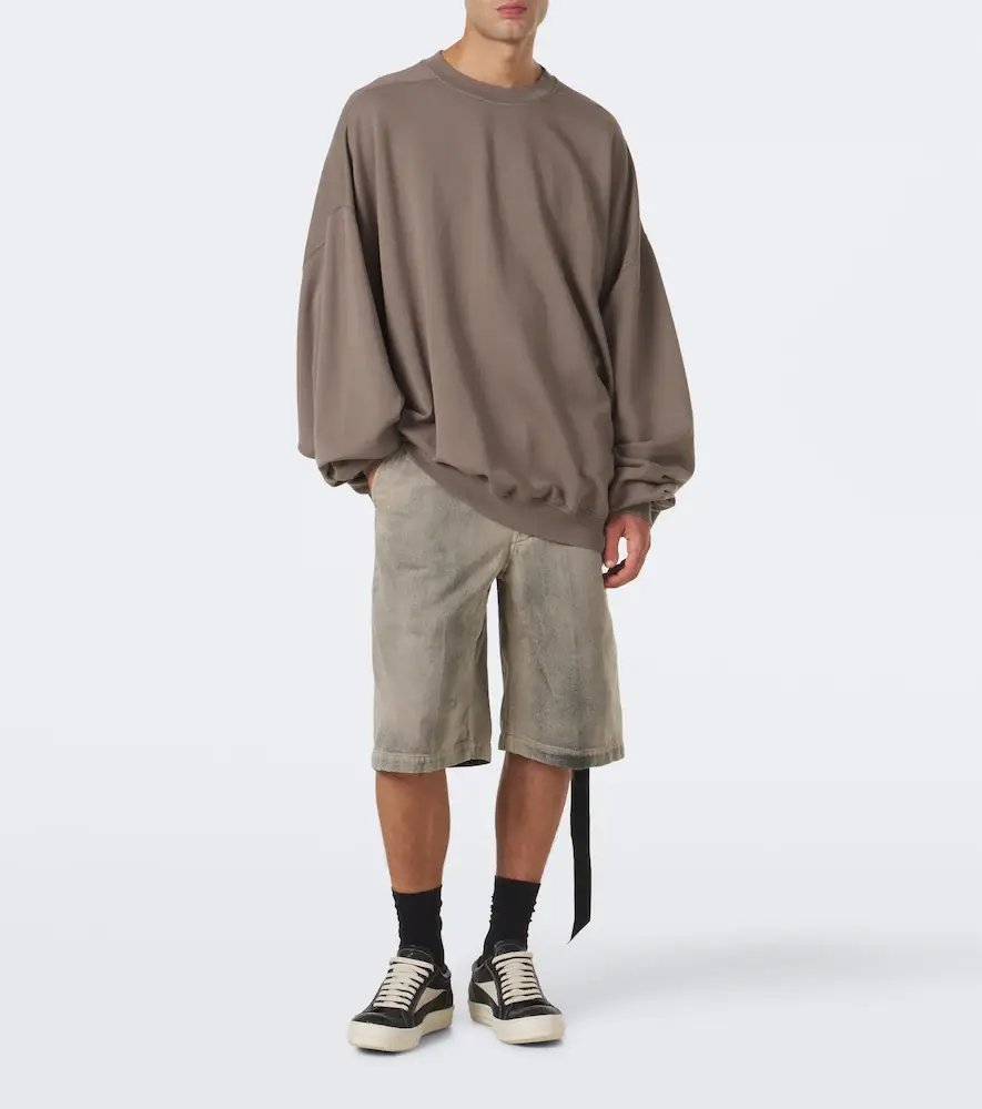 Rick Owens DRKSHDW Work denim shorts | Thumbnail 4 Rick Owens DRKSHDW Work denim shorts | Thumbnail 4