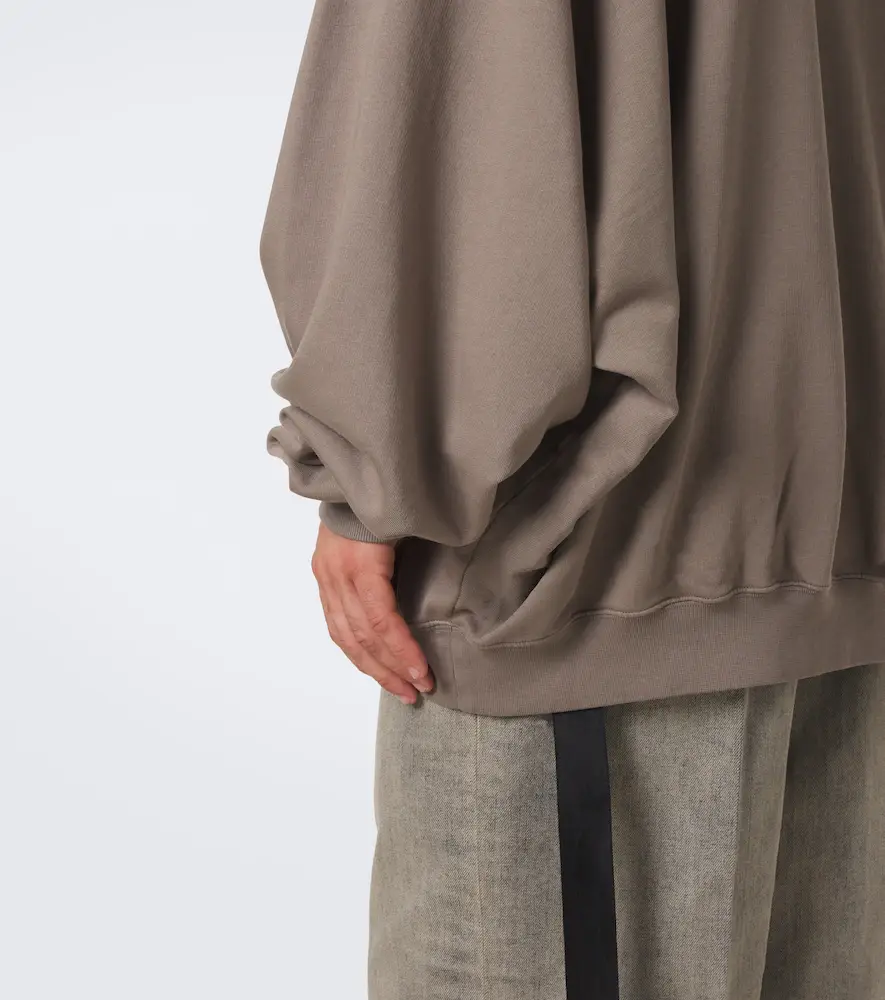 Rick Owens DRKSHDW Hun cotton sweatshirt | Thumbnail 4