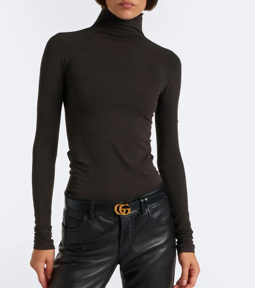Gucci Jersey turtleneck top | Thumbnail 3 Gucci Jersey turtleneck top | Thumbnail 3
