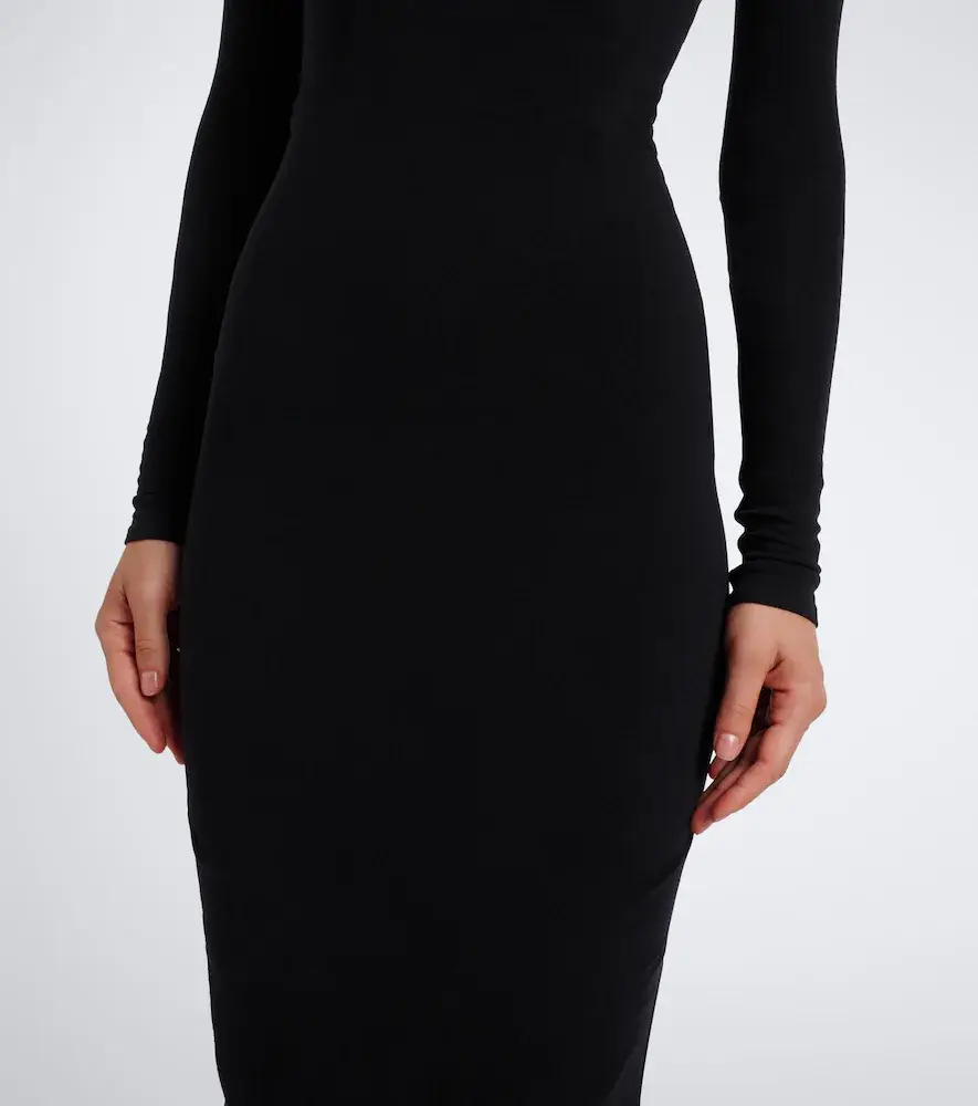 Gucci Jersey turtleneck midi dress | Thumbnail 4 Gucci Jersey turtleneck midi dress | Thumbnail 4