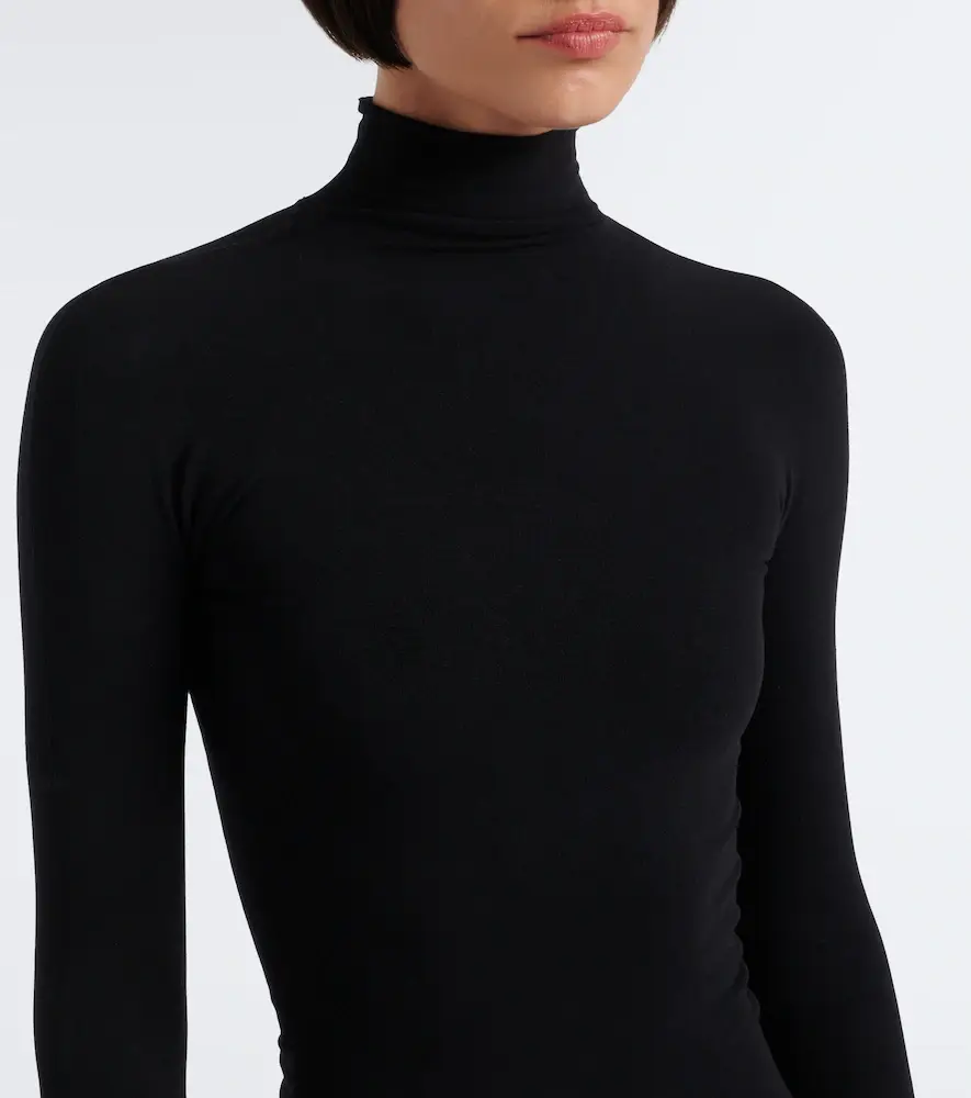 Gucci Jersey turtleneck midi dress | Thumbnail 5 Gucci Jersey turtleneck midi dress | Thumbnail 5