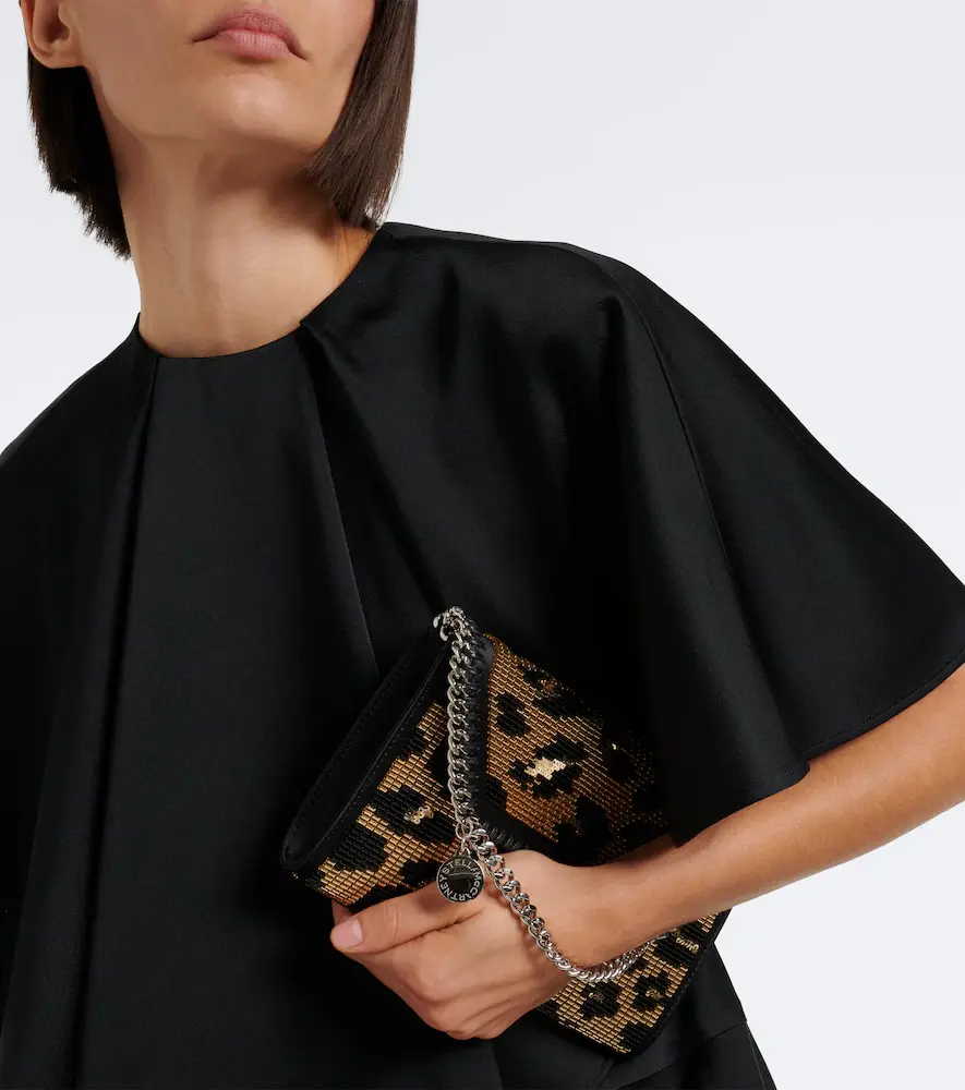 Stella McCartney Falabella Mini beaded crossbody bag | Thumbnail 5 Stella McCartney Falabella Mini beaded crossbody bag | Thumbnail 5