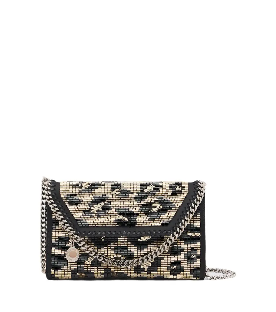 Stella McCartney Falabella Mini beaded crossbody bag