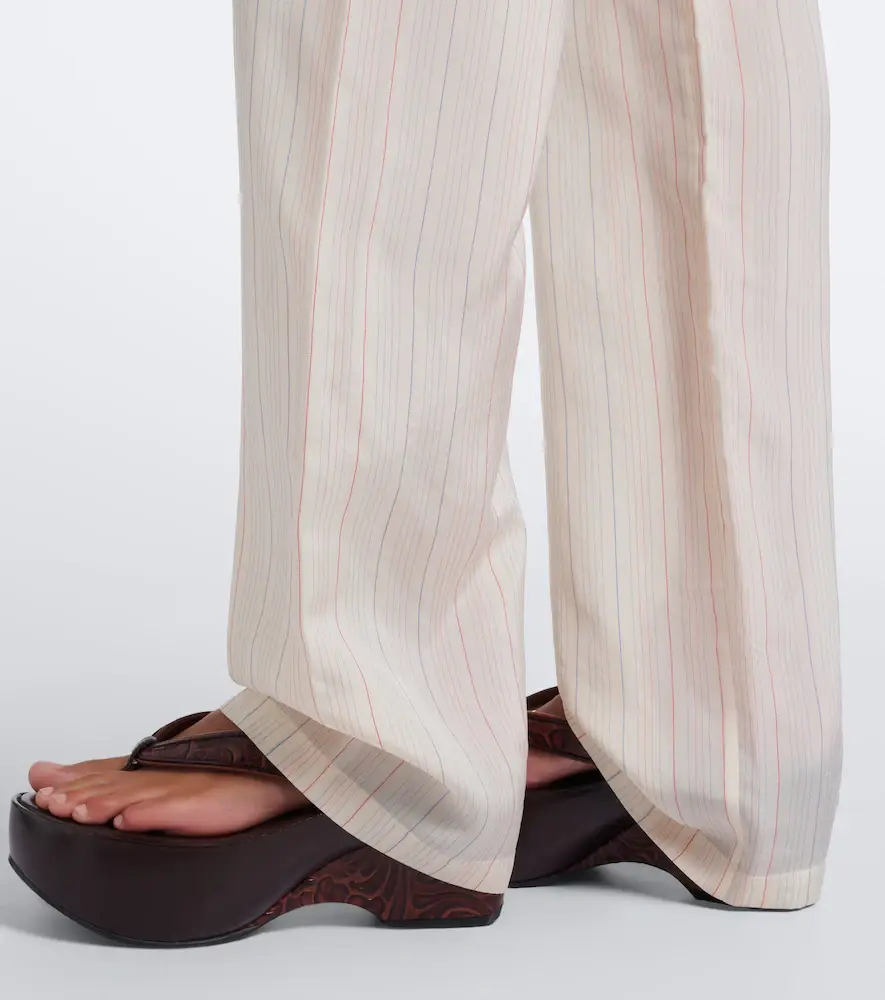 Dries Van Noten Striped wide-leg pants | Thumbnail 2